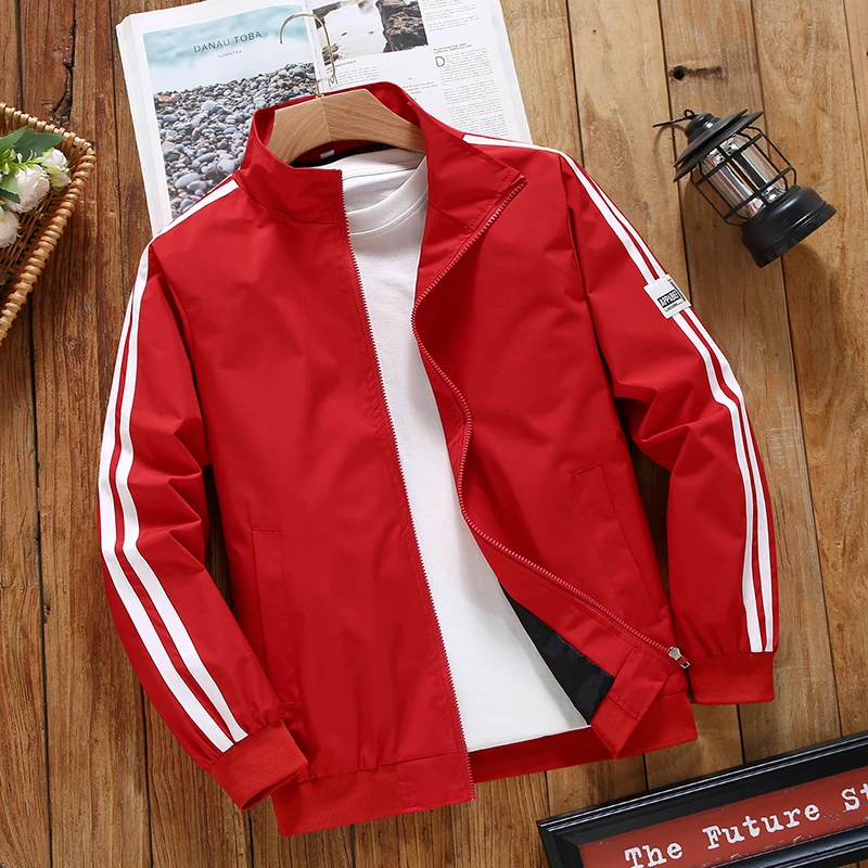 春秋男士立领外套运动休闲夹克冲锋衣防风防水薄款男装上衣服褂子