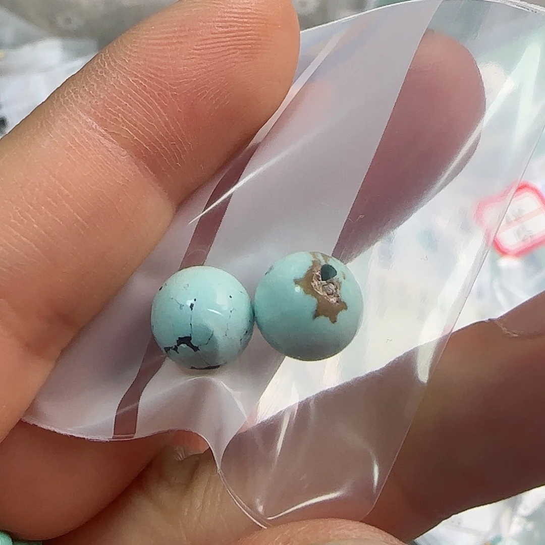 绿松石珠宝半成品未镶嵌