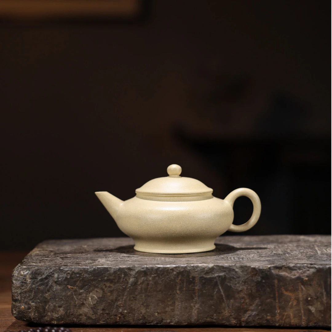 【本山绿泥•贡局水平】宜兴原矿紫砂壶180CC手工小容量茶具手制