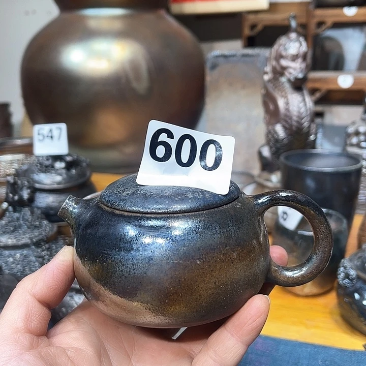 壶*️****高温柴烧陶泥手工壶