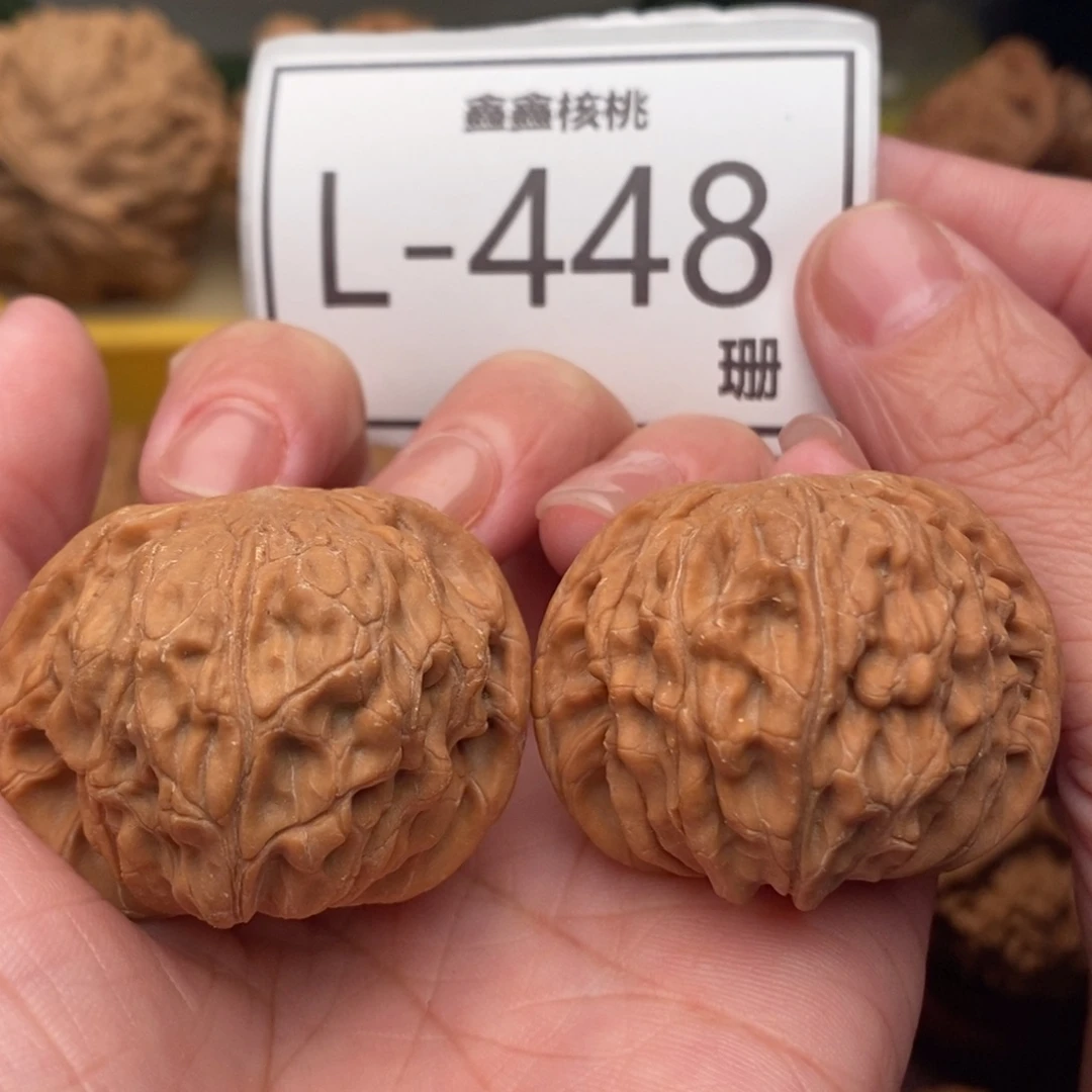 文玩核桃把件磨盘39…