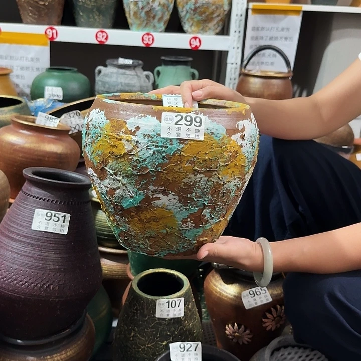 23彩绘高度20口径20