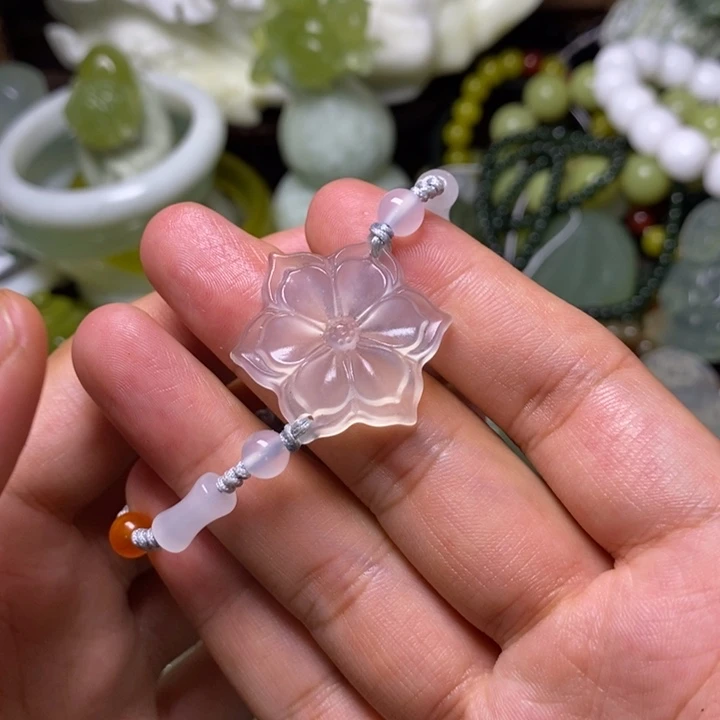 未镶嵌岫玉岫玉颈饰