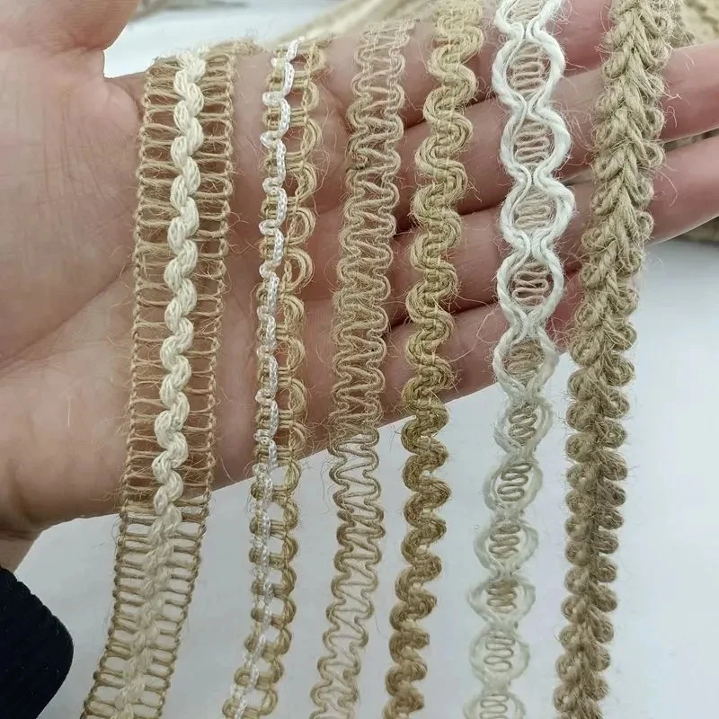 【主播推荐】复古麻绳缠绕装饰花边diy手工主播推荐常用花边编织