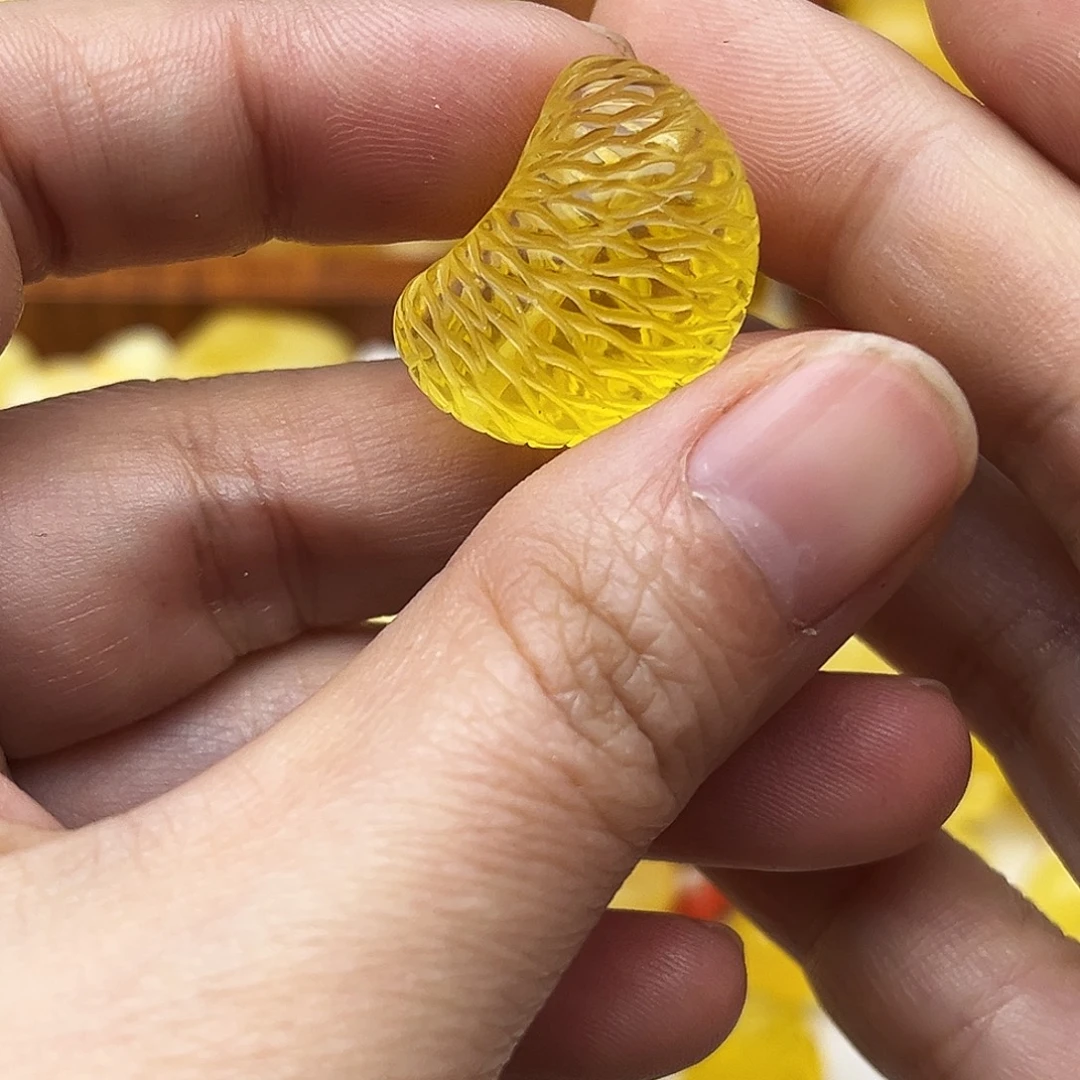 蜜蜡未镶嵌裸石天然