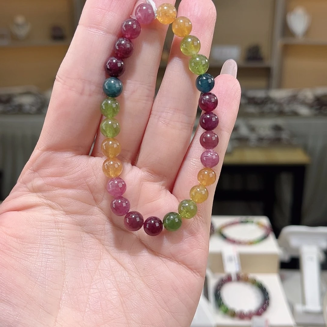 碧玺多样性发一件7mm未镶嵌