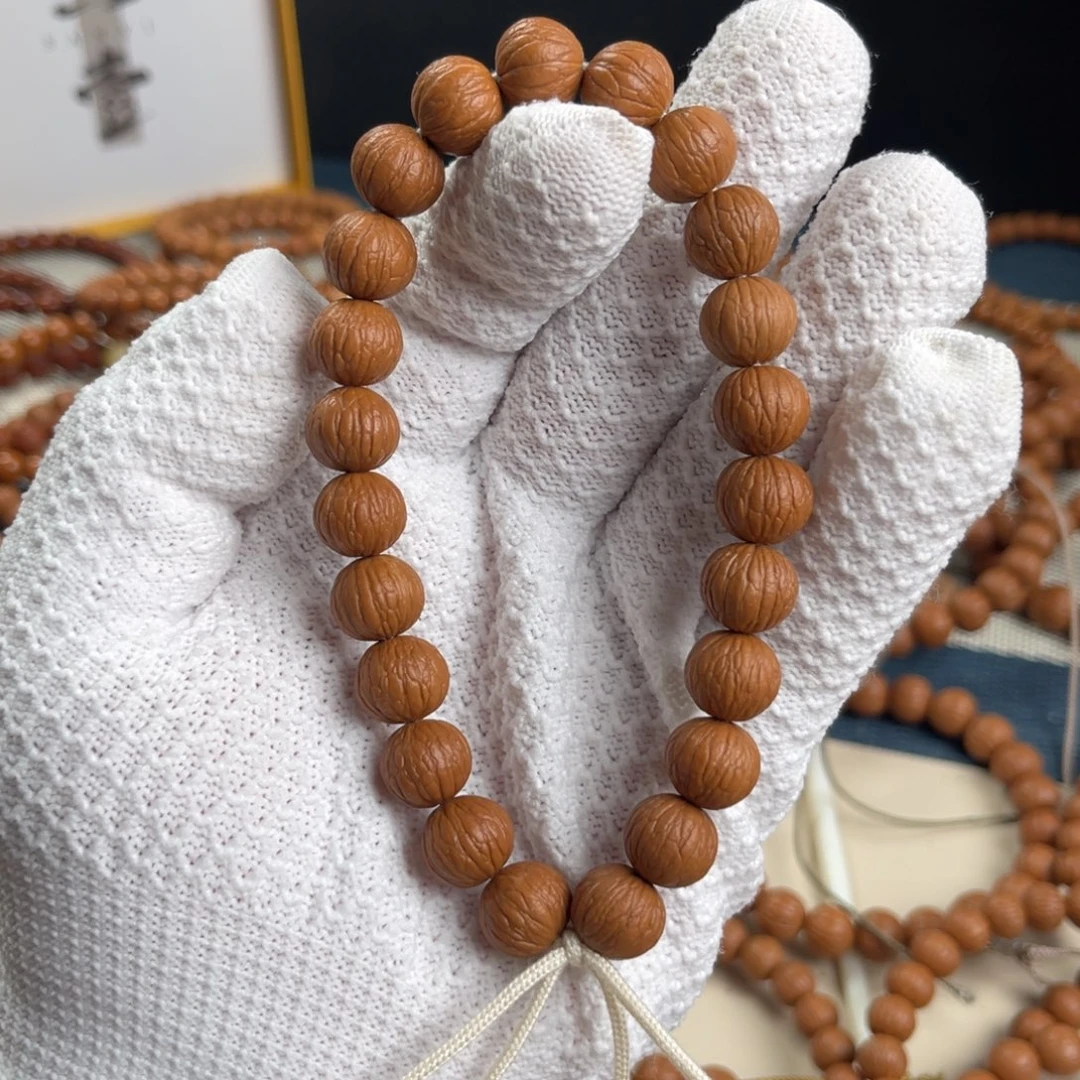 嫩***长核桃手串/手链12.5 凤羽nnnnn