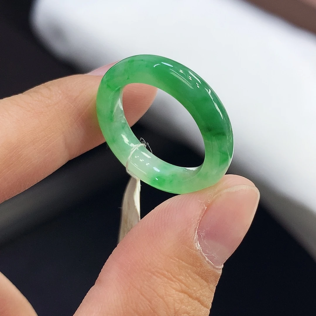 翡翠未镶嵌戒指15号