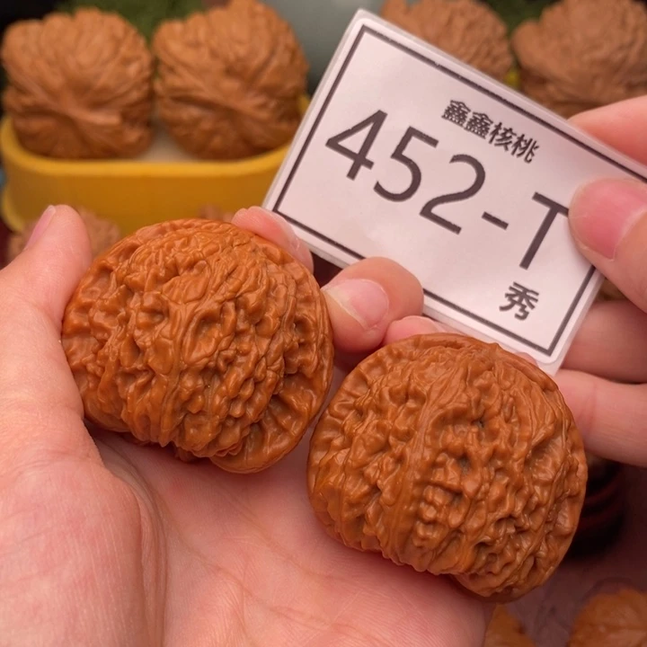 文玩核桃把件白狮41