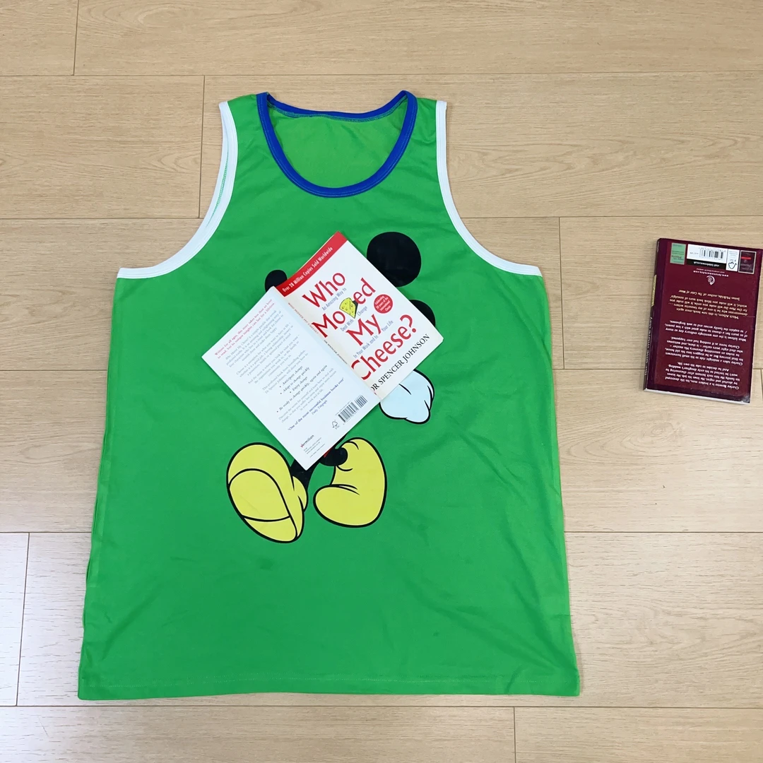 2025夏季新款韩版休闲卡通印花背心4501