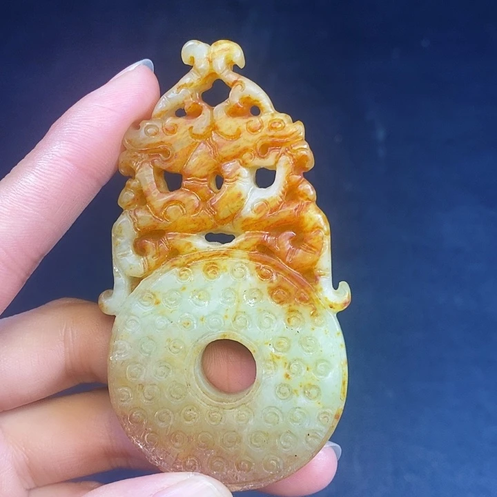 白玉菩提把件精选