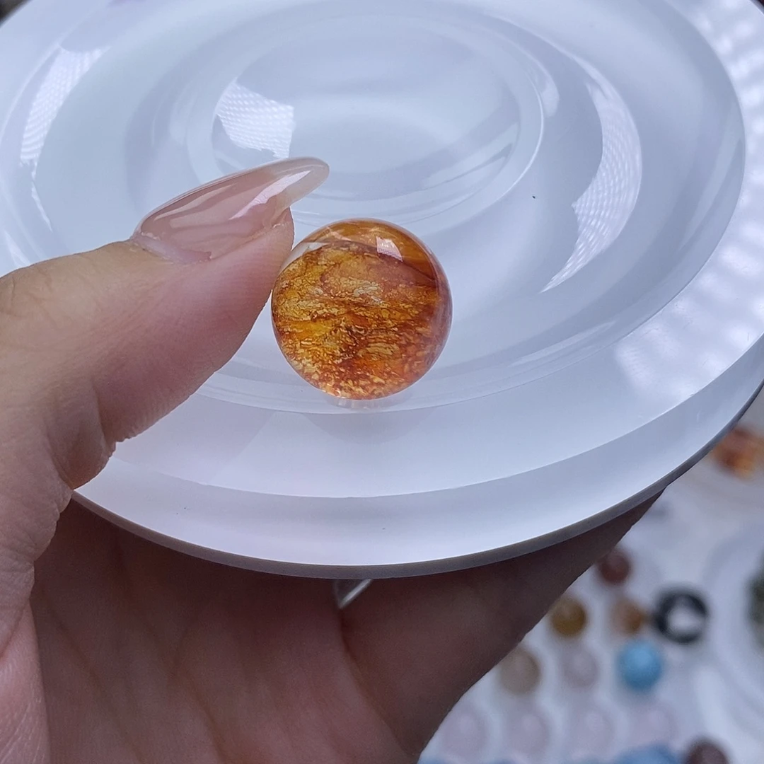 阿***玛水晶手链未镶嵌天然水晶定制打孔不退换