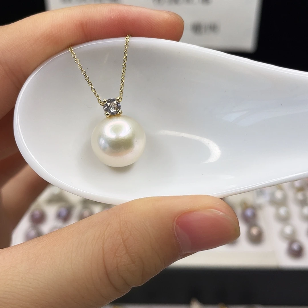 合金吊坠(赠链)淡水珍珠