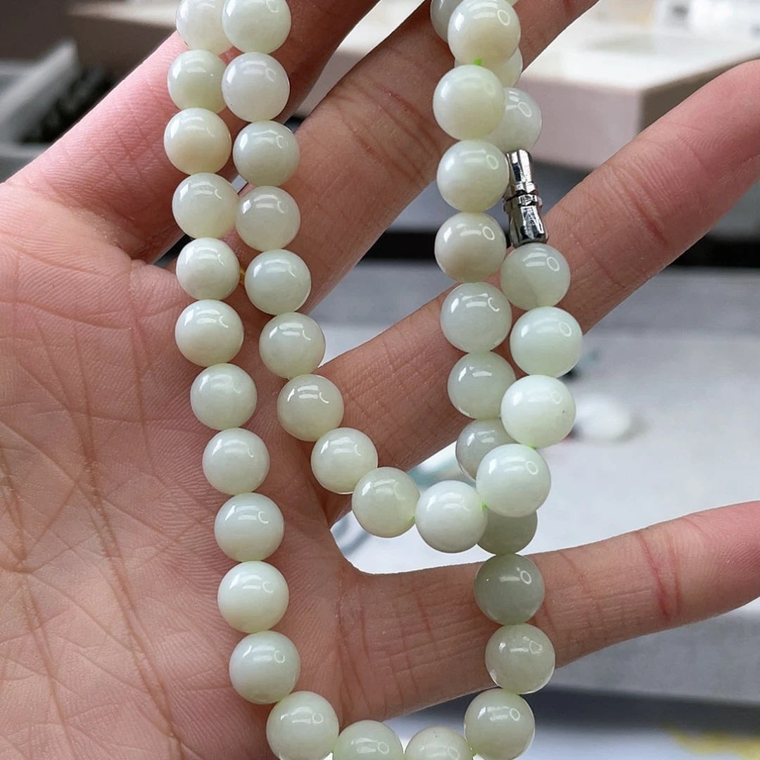 和田玉颈饰未镶嵌_****?晴水妈妈链