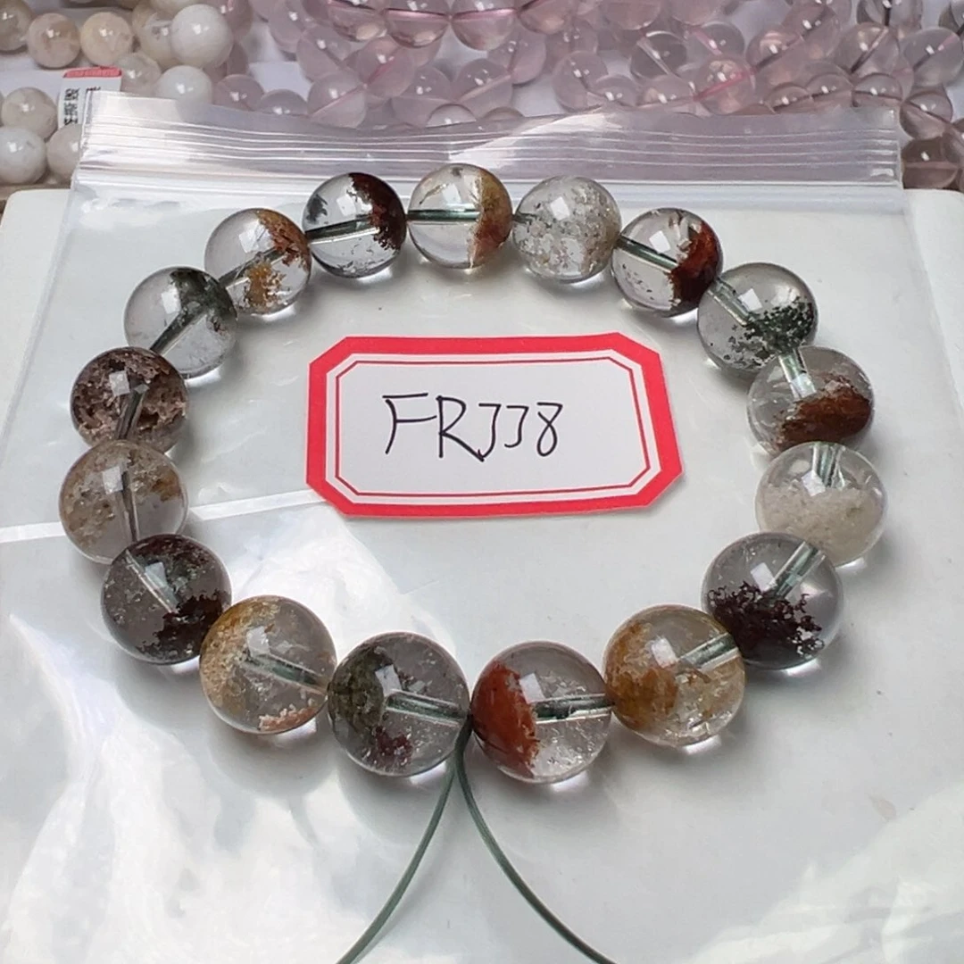 水晶手链未镶嵌西**西水晶12.2mm左右