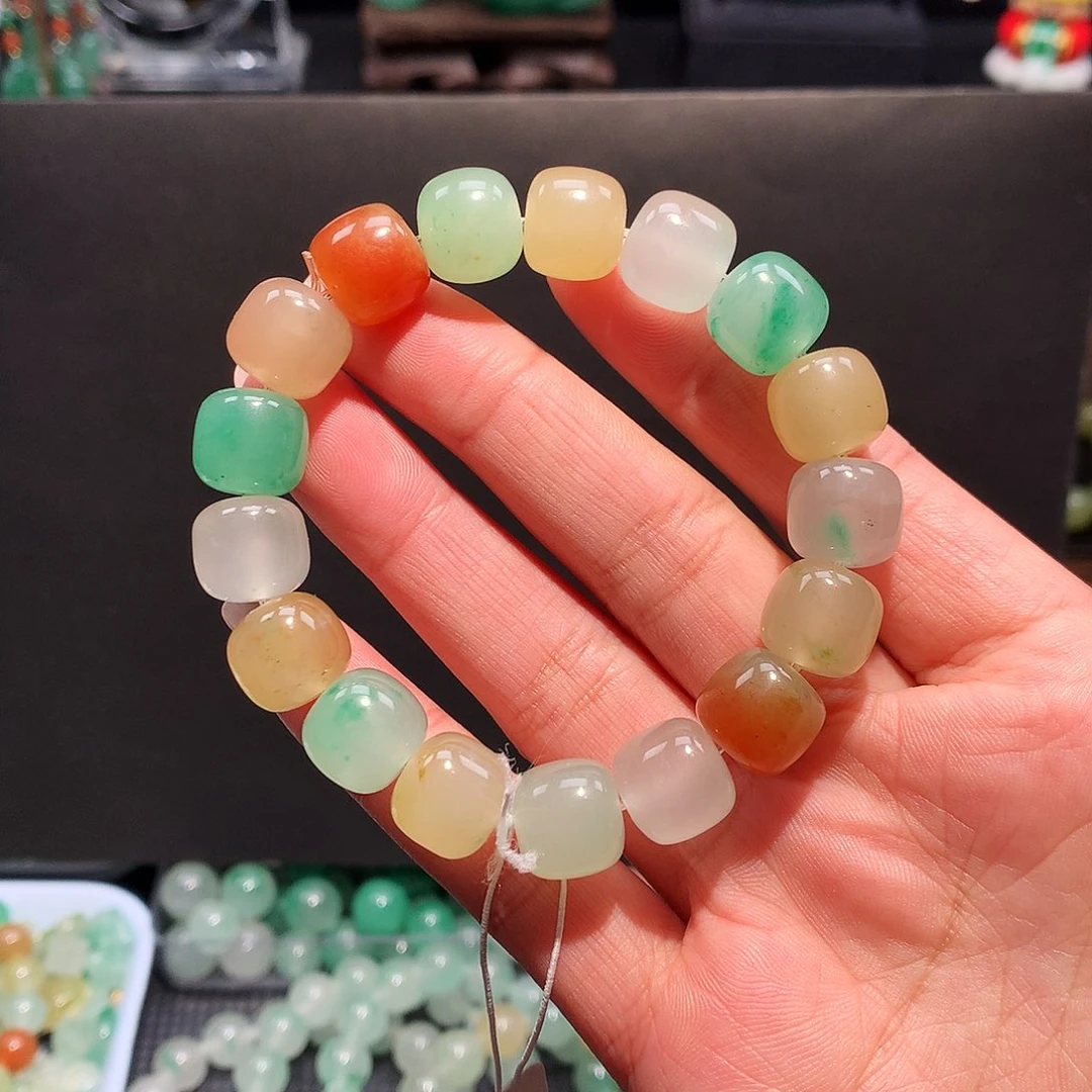 石英质玉未镶嵌手链