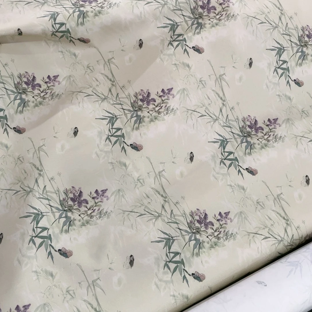 一米价纯棉50支加密细斜纹1.5米宽果子布艺地卷