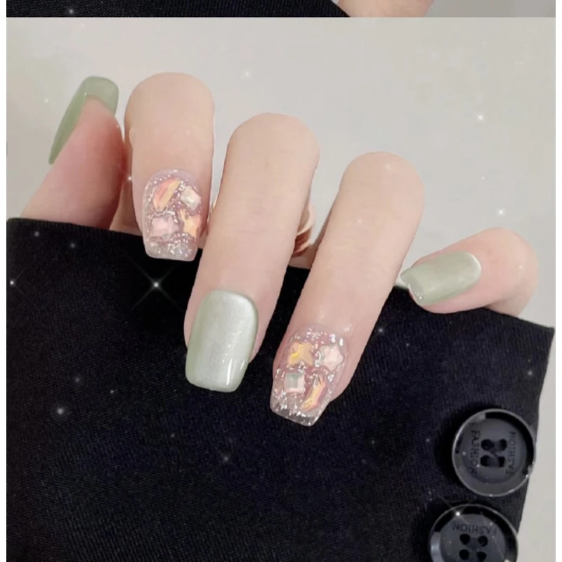 【M47】青缇美拉德可拆卸式美甲贴片