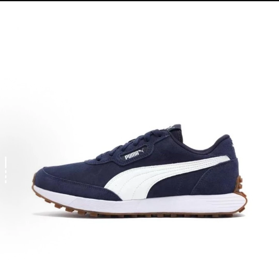 37码 PUMA 潮流时尚 耐磨 低帮 生活休闲鞋 蓝 配盒 401604 02
