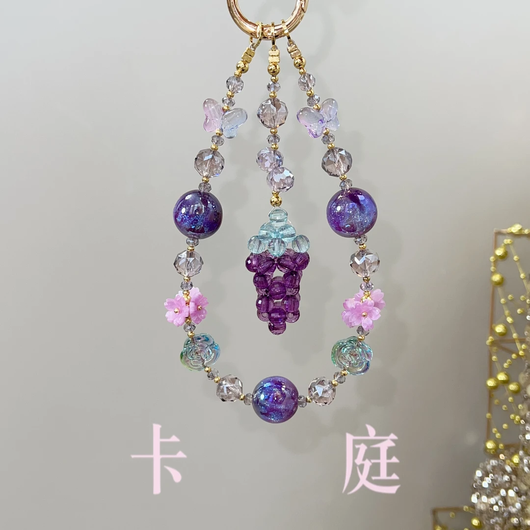 尤米饰品 卡庭原创手机链  K2206