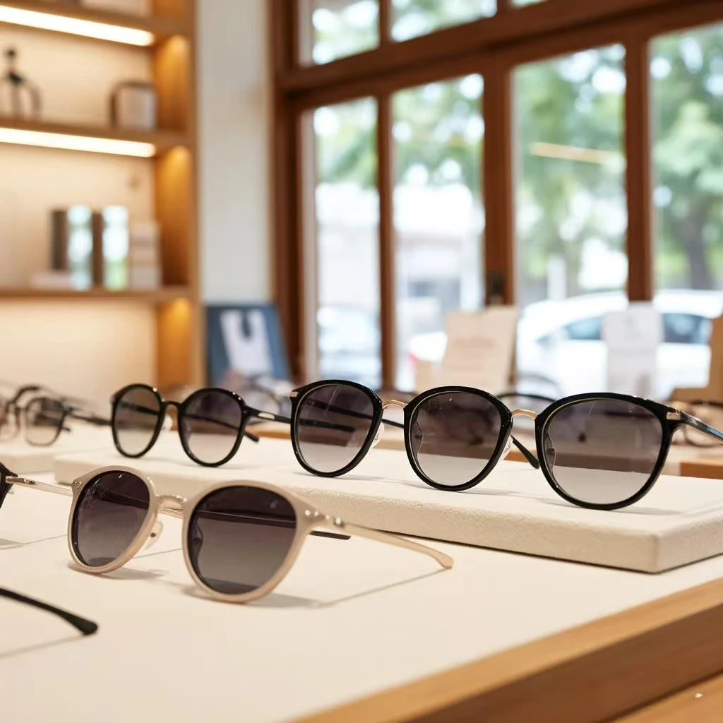 【7号900-1199】深圳高品质原单墨镜太阳镜男女板材眼镜