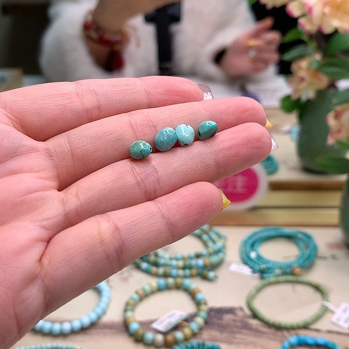 绿松石未镶嵌配饰