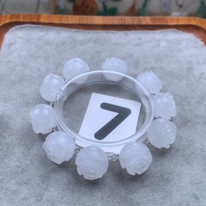 石英质玉手链未镶嵌