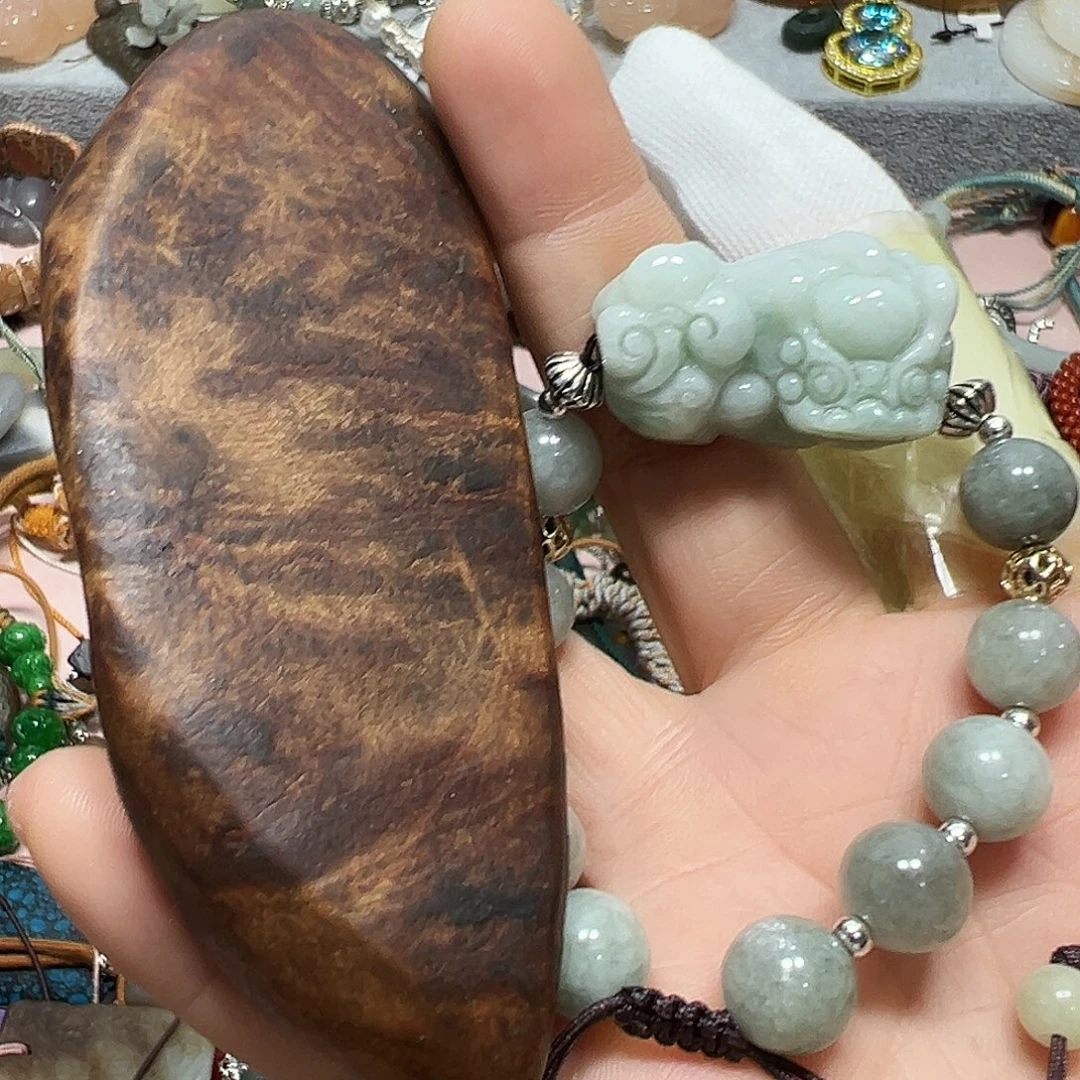 今***兴把件非洲檀香单圈手串砠劗手串砠劗手串砠劗