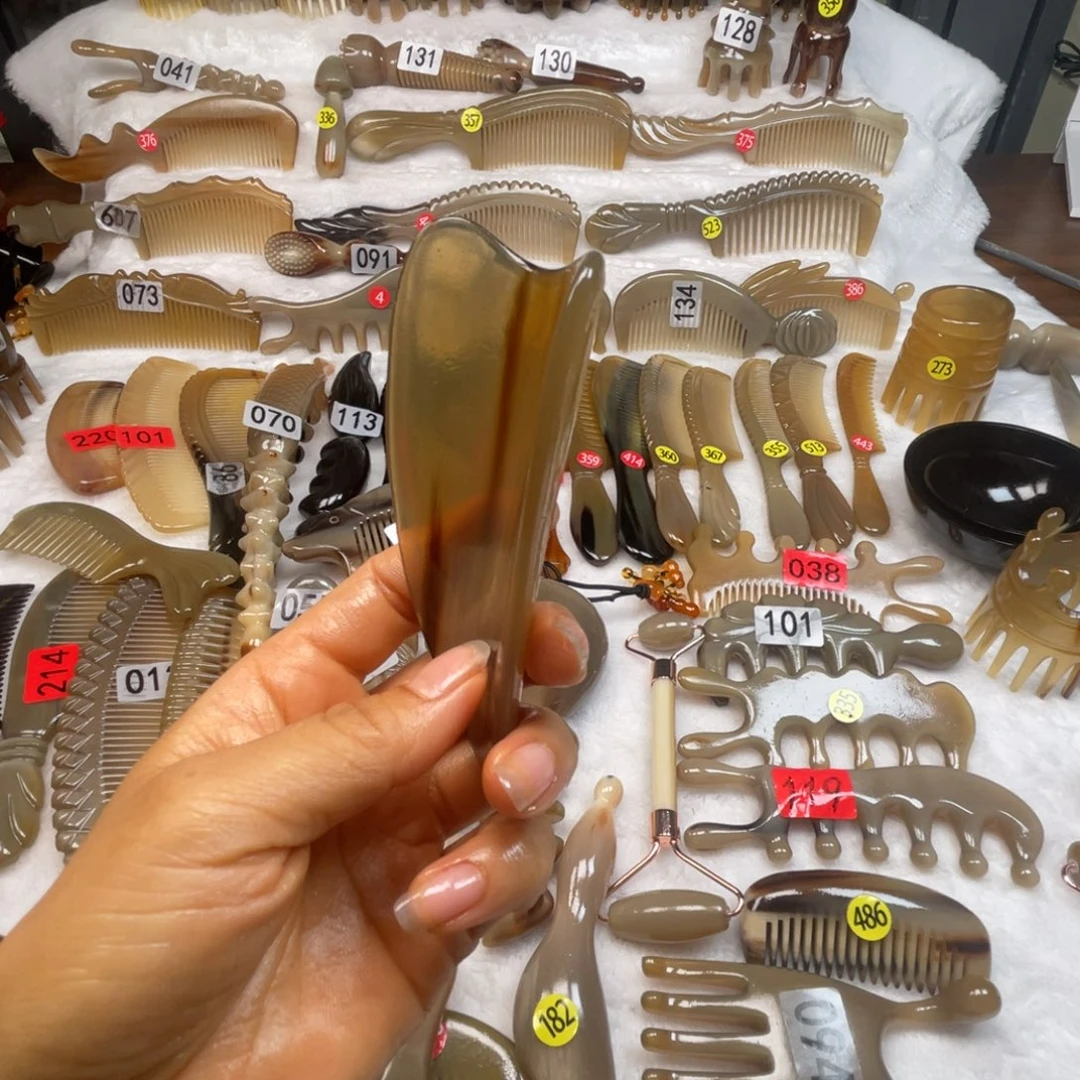 牛角梳福利款梳子