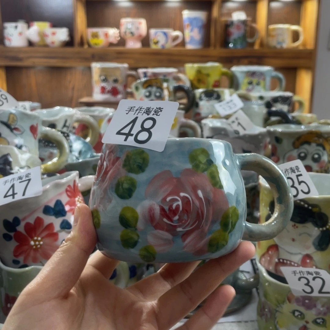景德镇手工陶瓷咖啡杯48