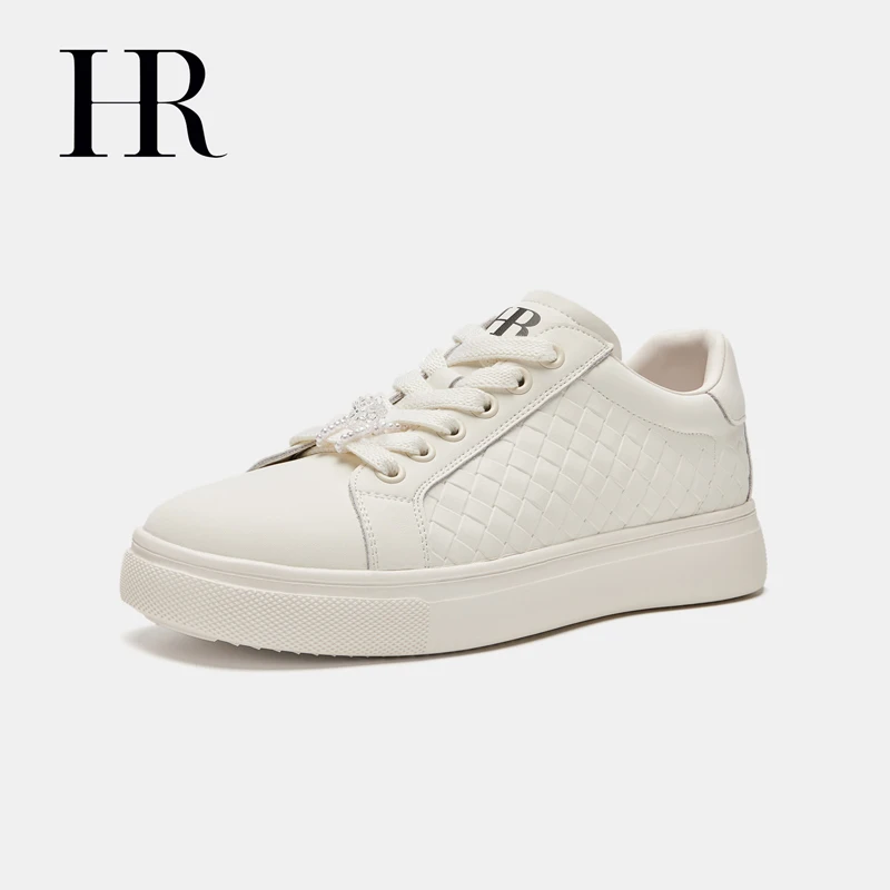 HR/赫莲娜休闲耐磨休闲板鞋潮流软板鞋运动时尚春季厚底休闲鞋