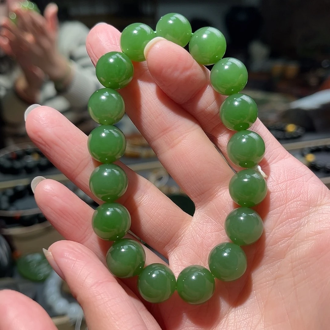 和田玉手链未镶嵌