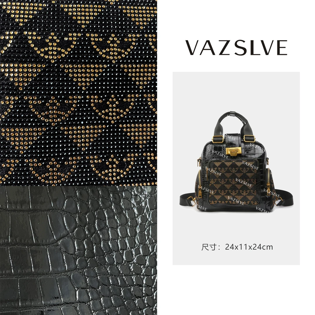 VAZSLVE/原创设计SKL-2667-黑色 春季新款轻奢小包