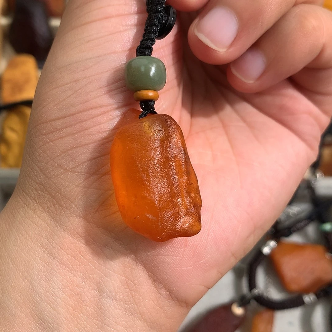 蜜蜡裸石未镶嵌你