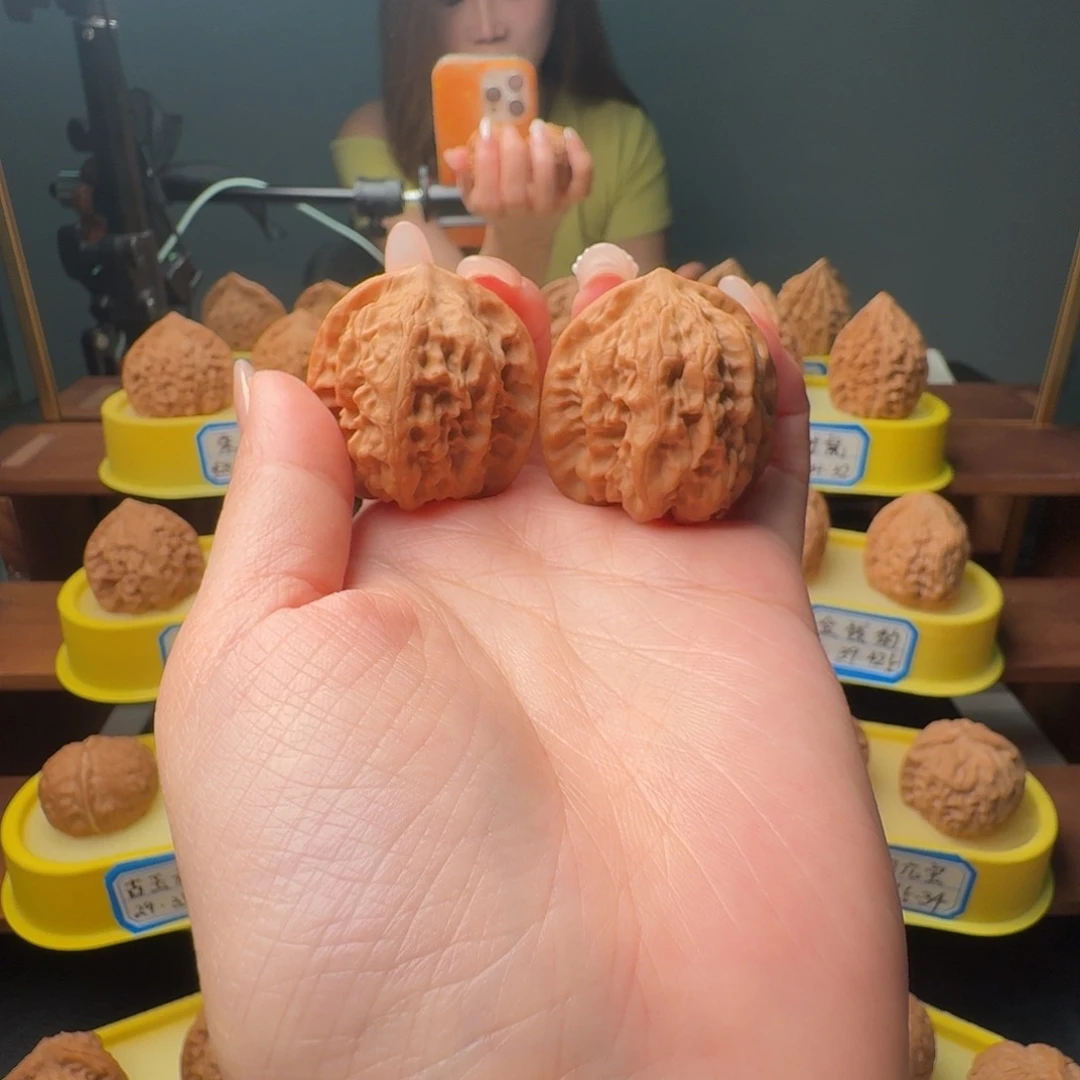 吊坠文玩核桃37.5全品野狼