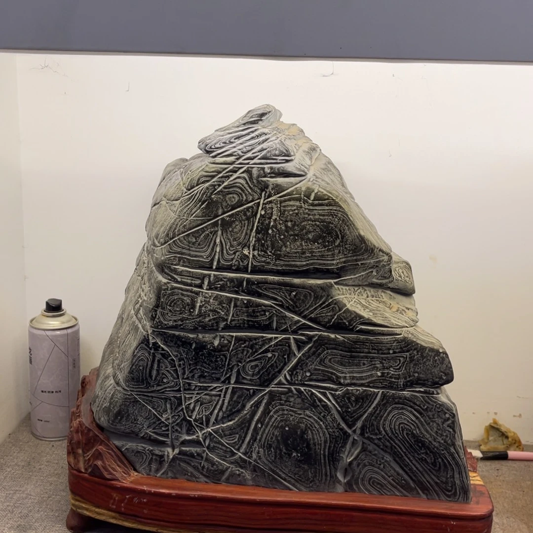 墨***农石材灵璧奇石文化