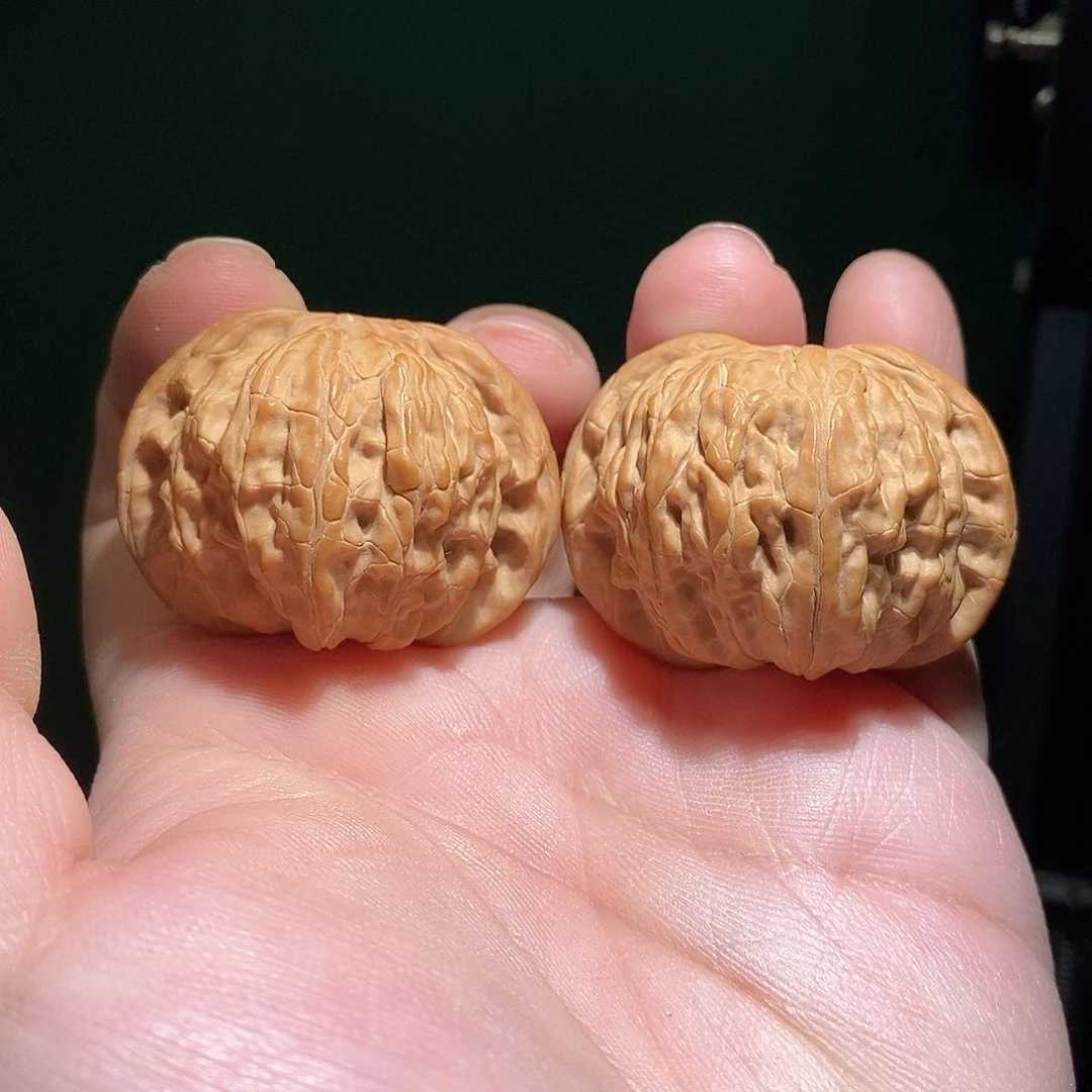 把件文玩核桃43磨盘全品