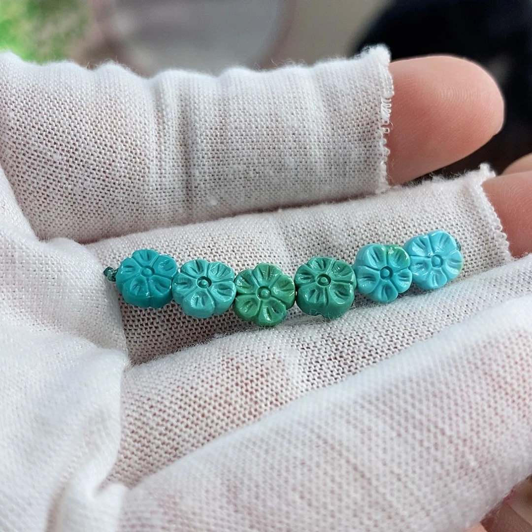 绿松石珠宝奇石未镶嵌