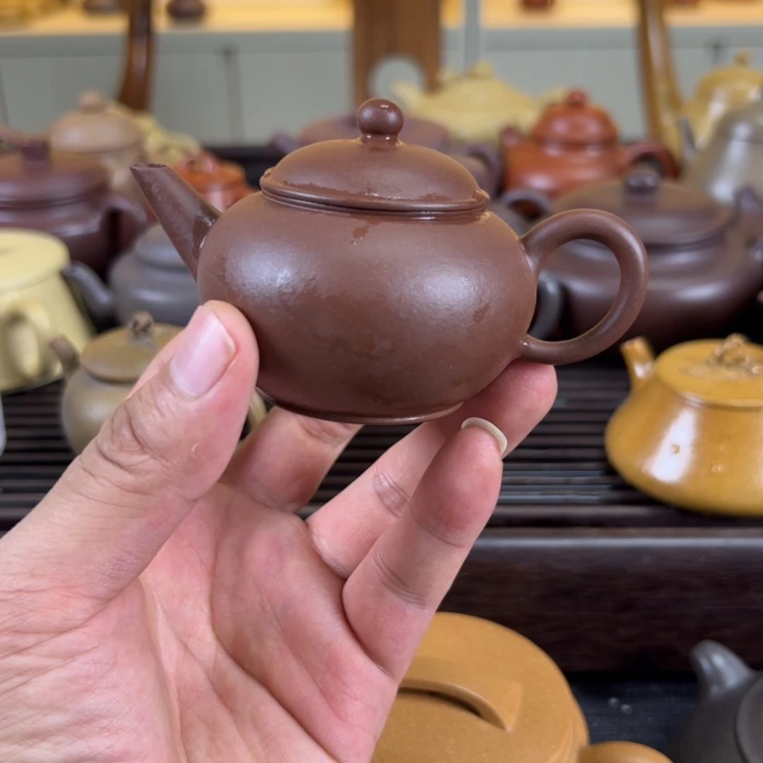 茶壶紫砂依*儿半手工水平
