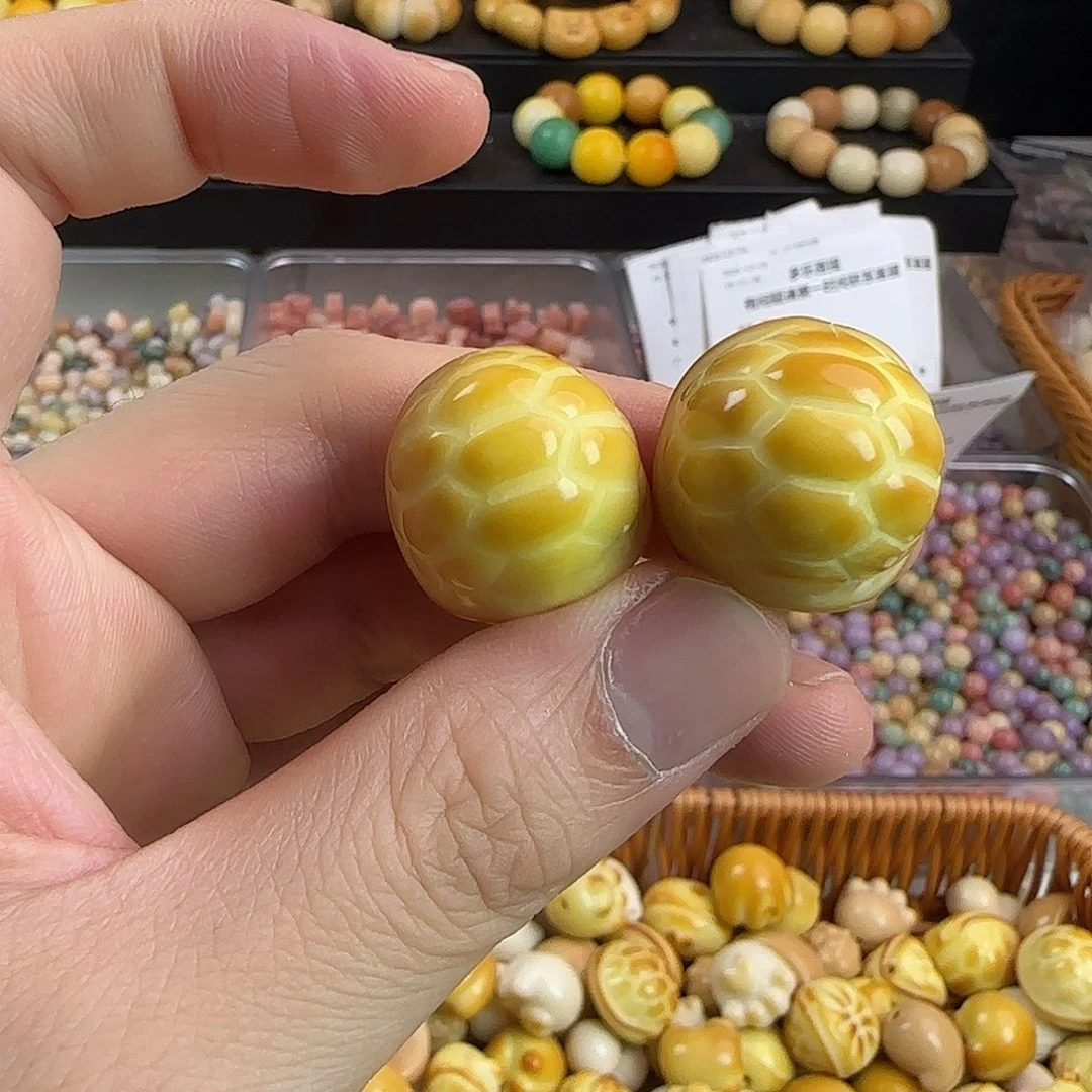 吊坠菩提根/象牙果微瑕疵炭烤富甲5颗