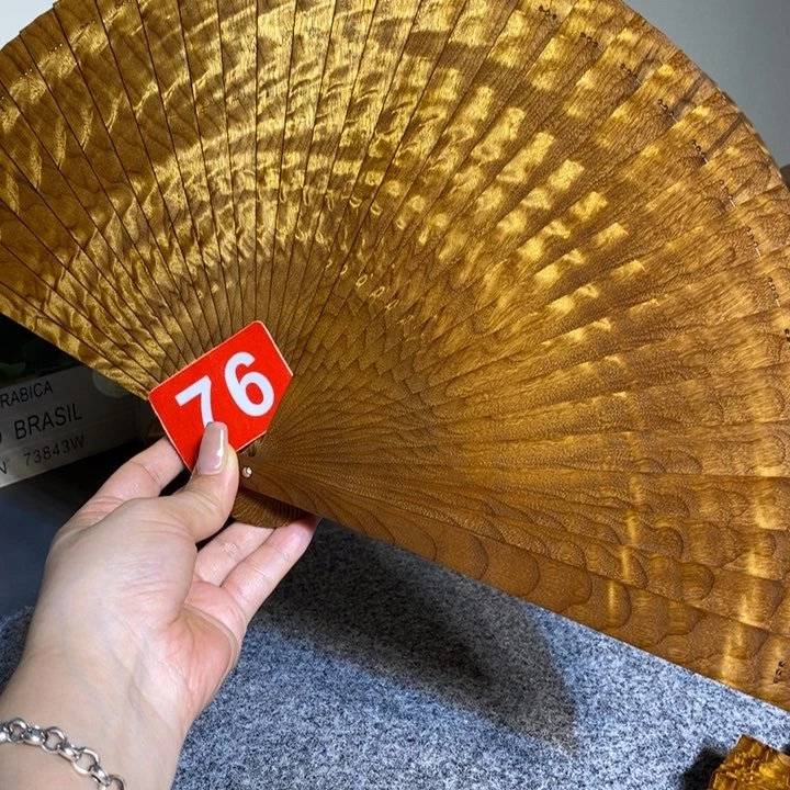 金丝楠灰*金丝楠木扇子