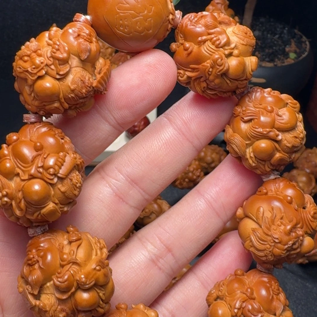 星***海手串/手链橄榄核财神
