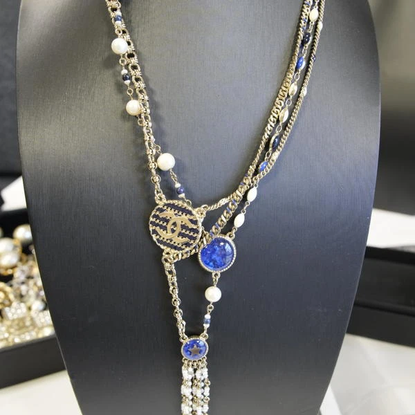 Chanel游轮系列流苏双层项链