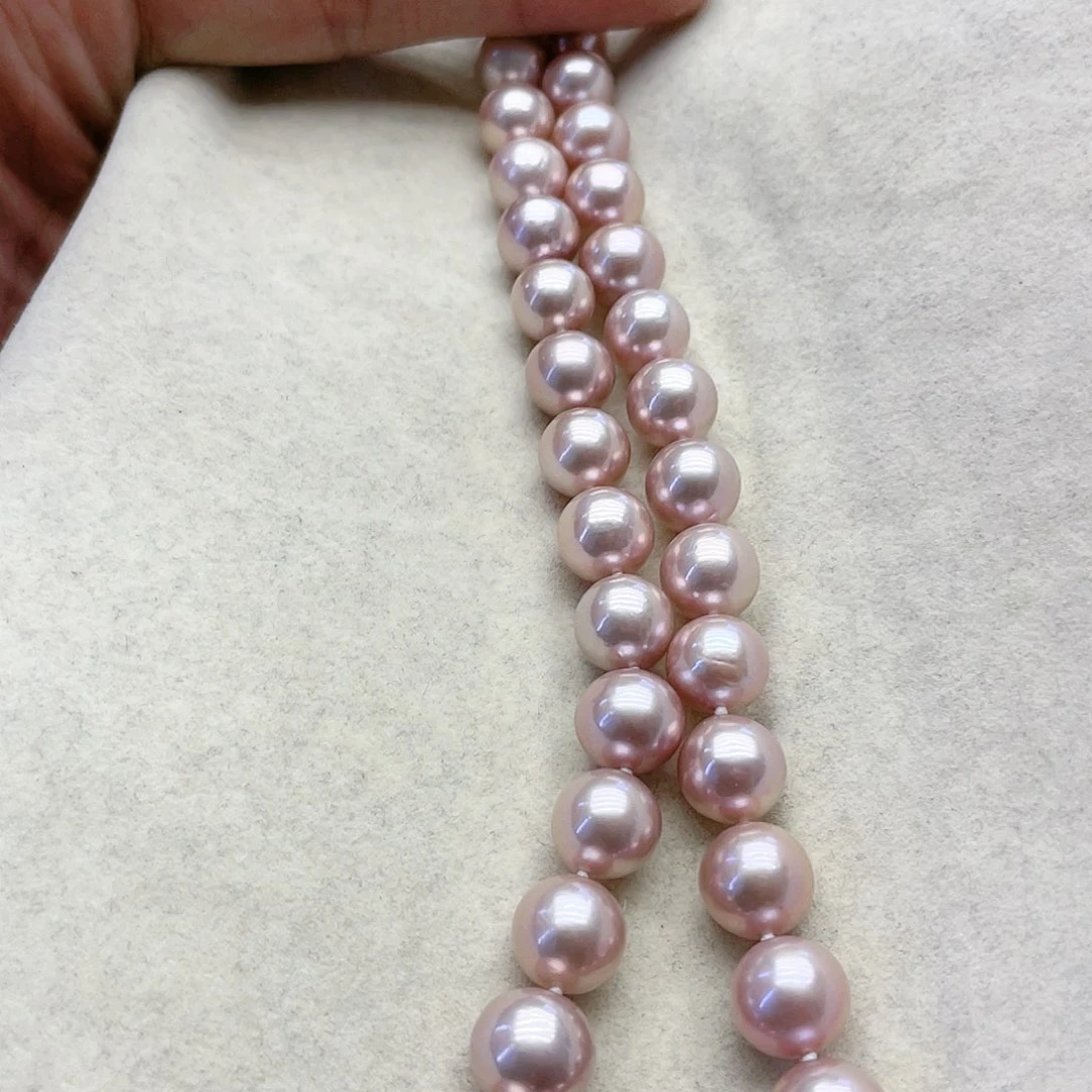 淡水珍珠颈饰银S925镶嵌