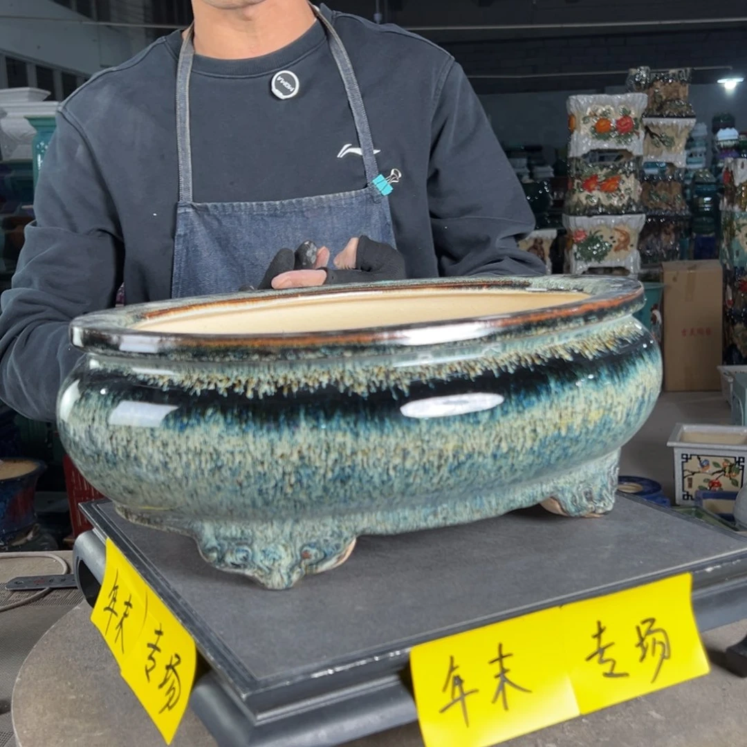 一风堂石湾花盆。