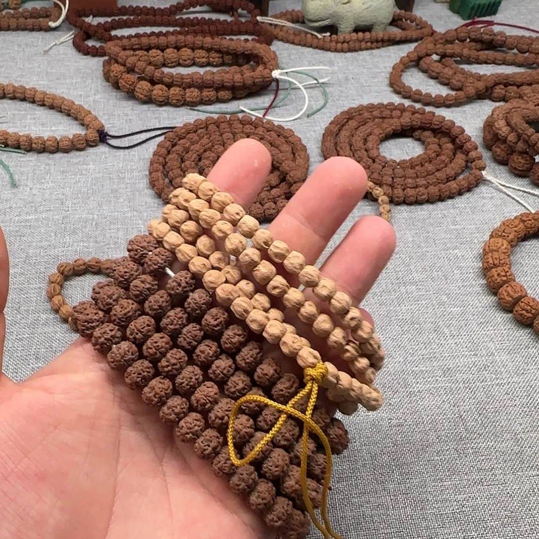 菜****吊坠金刚菩提树魔 108 加百香