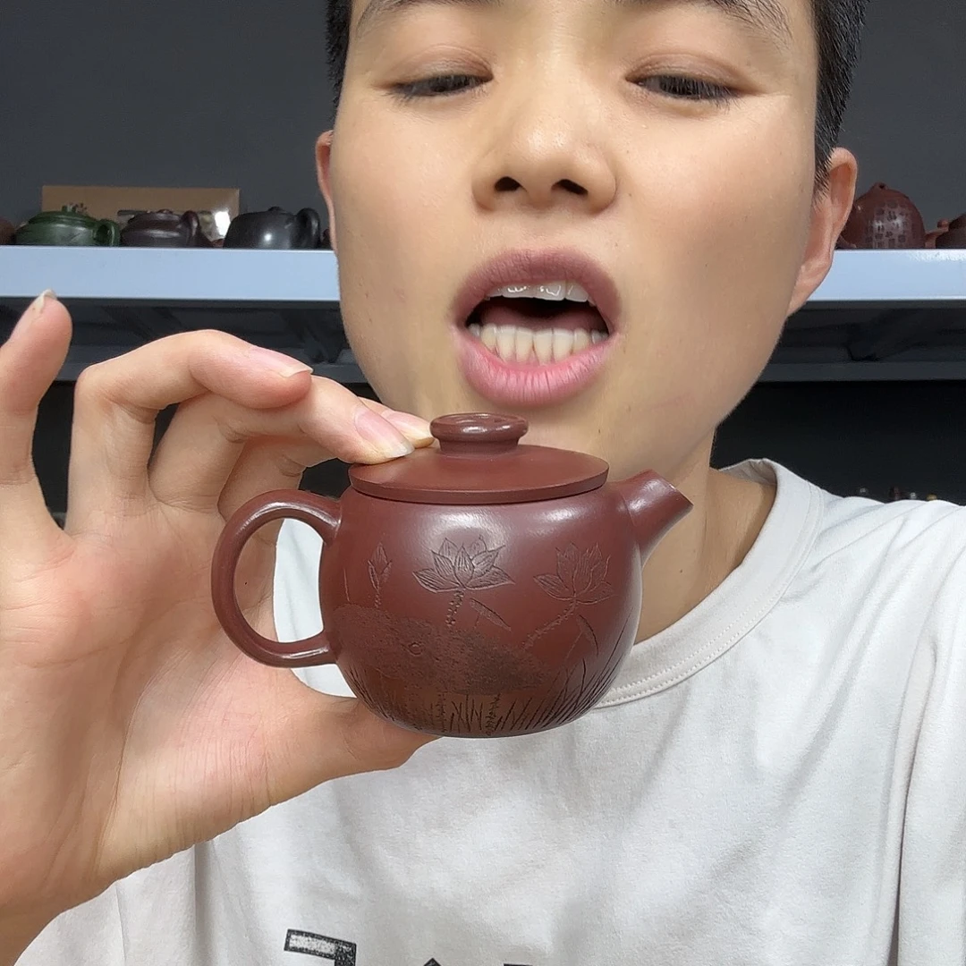 茶壶底槽青民间手艺人全手工制作