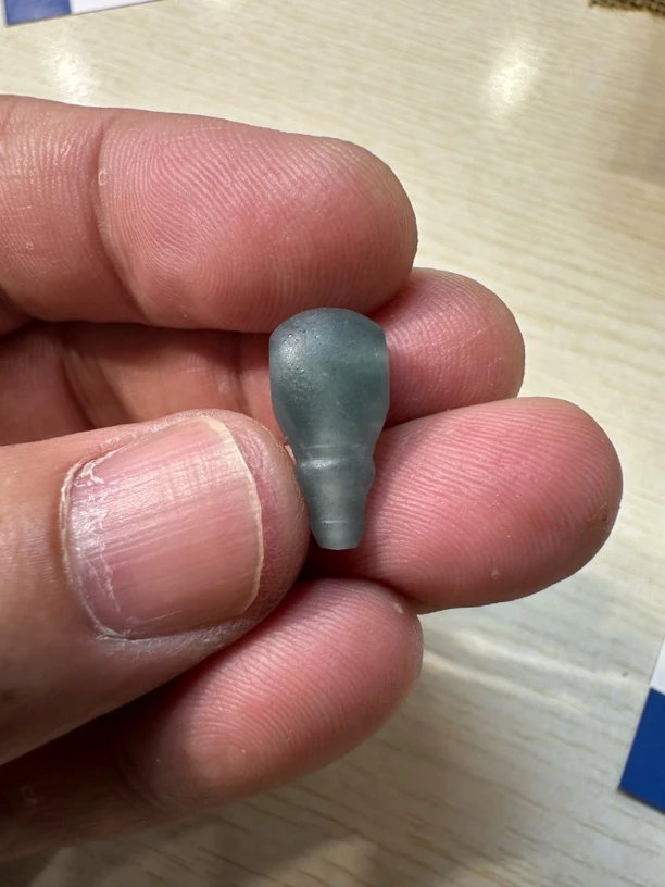 翡翠三通，财专拍，毛货抛光定制