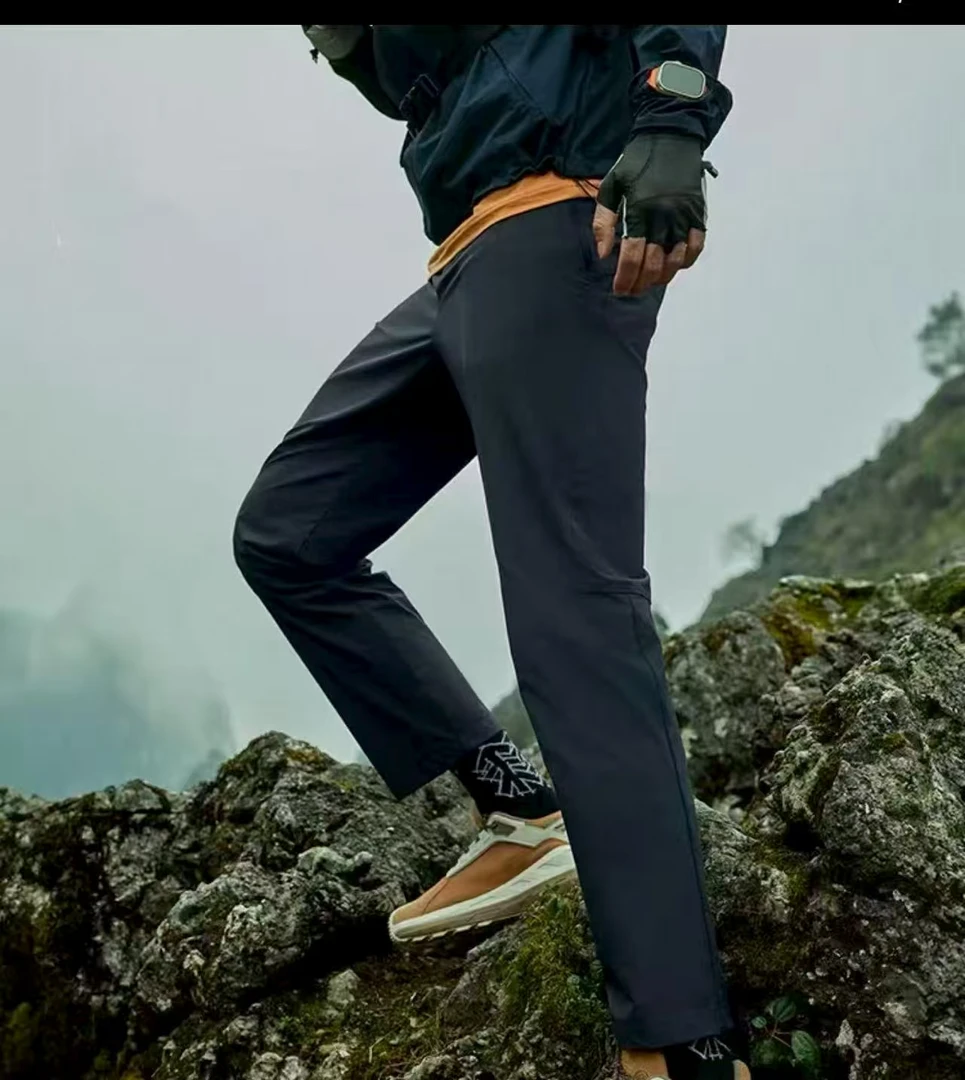 25年  K  L   男士【冲锋裤】秋冬加厚户外休闲百搭直筒男女同款