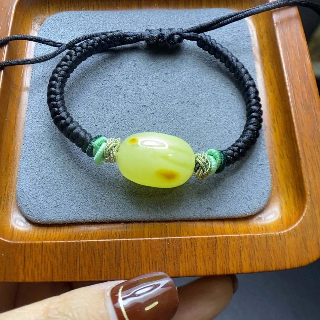 蜜蜡颈饰未镶嵌楠郎